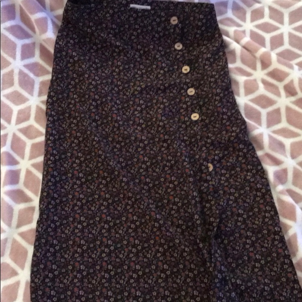 Sky and sparrow midi skirt
